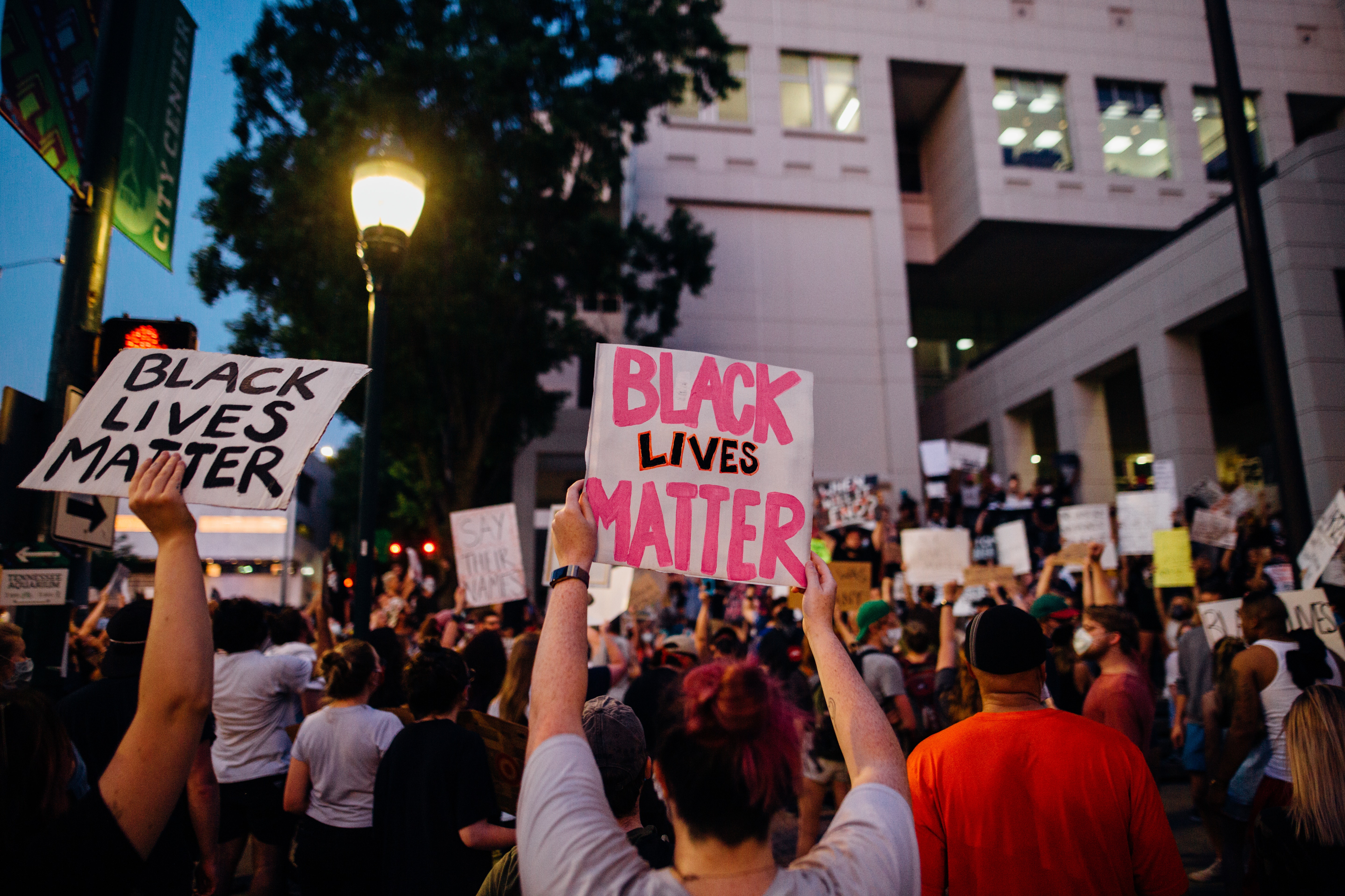 Photo by Kelly Lacy from Pexels - BLM Protesters