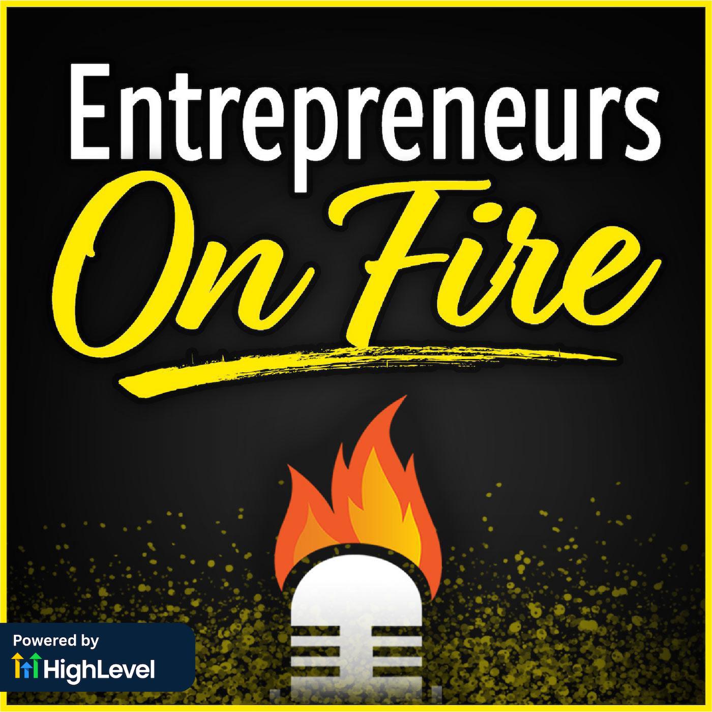 Entrepreneurs on Fire podcast artwork