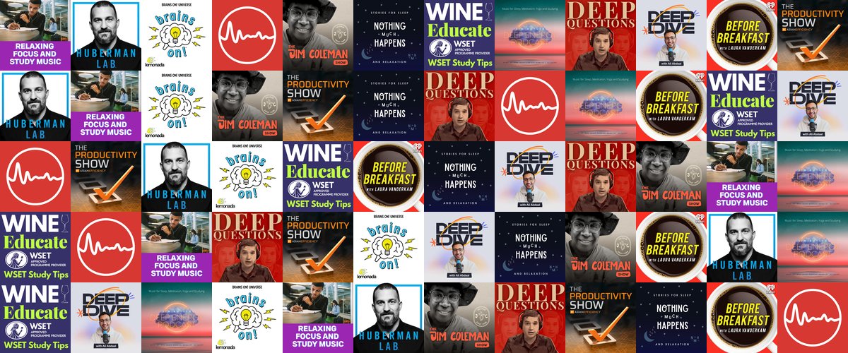 Best podcasts for studying and focus 2026