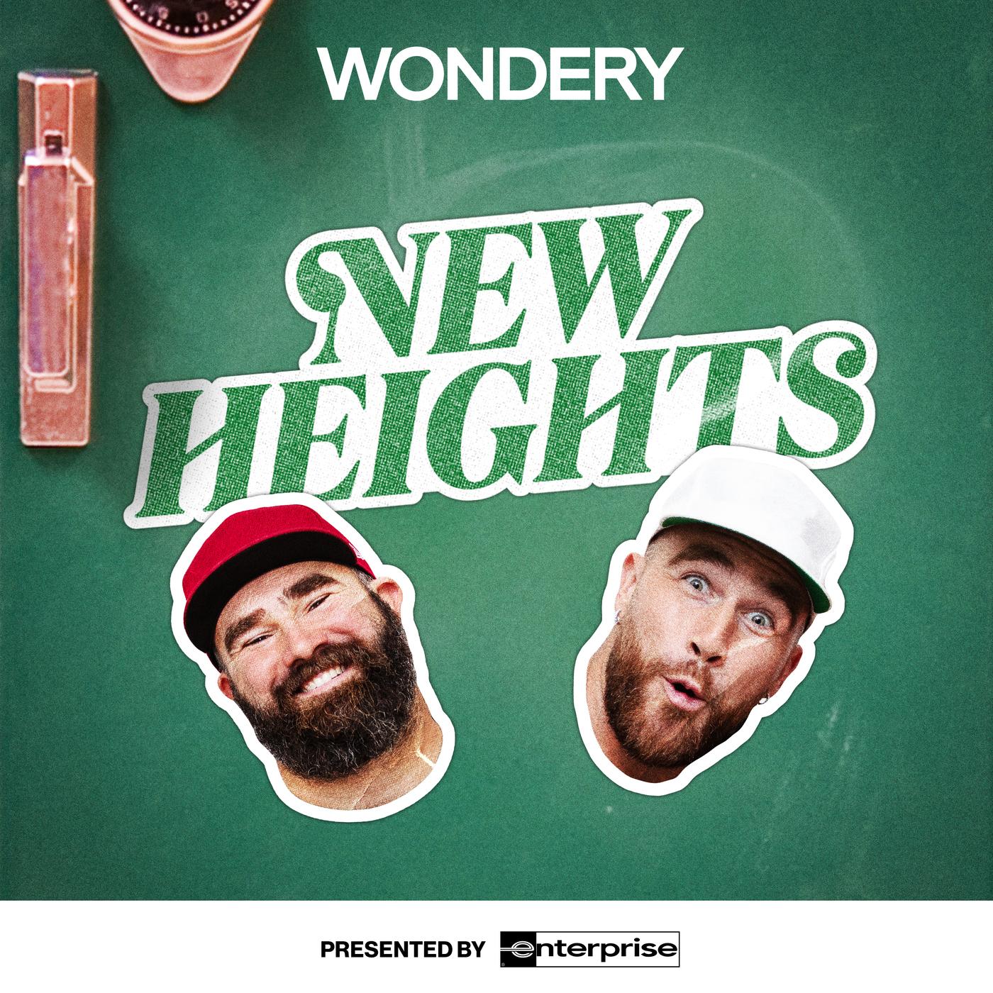 New Heights with Jason and Travis Kelce podcast artwork