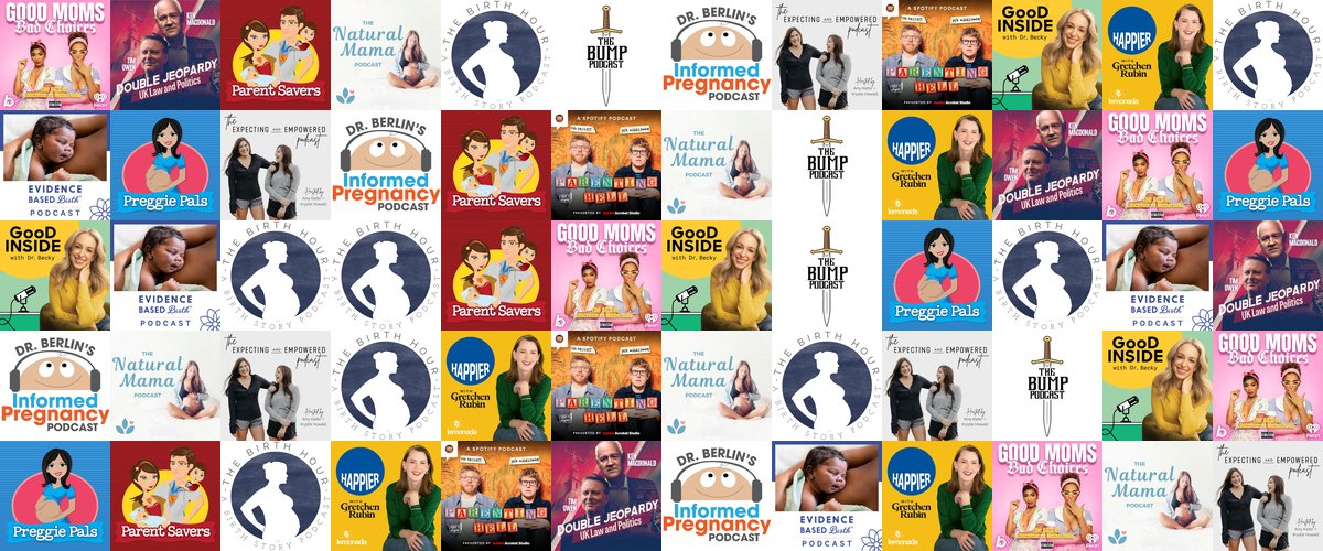 Best pregnancy and new parent podcasts 2026