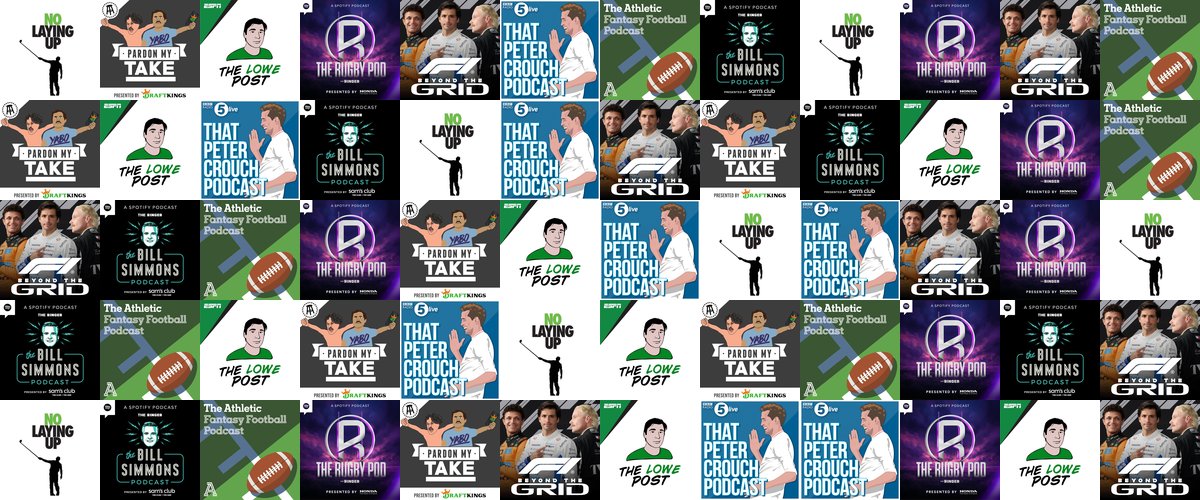 Sports podcasts collection