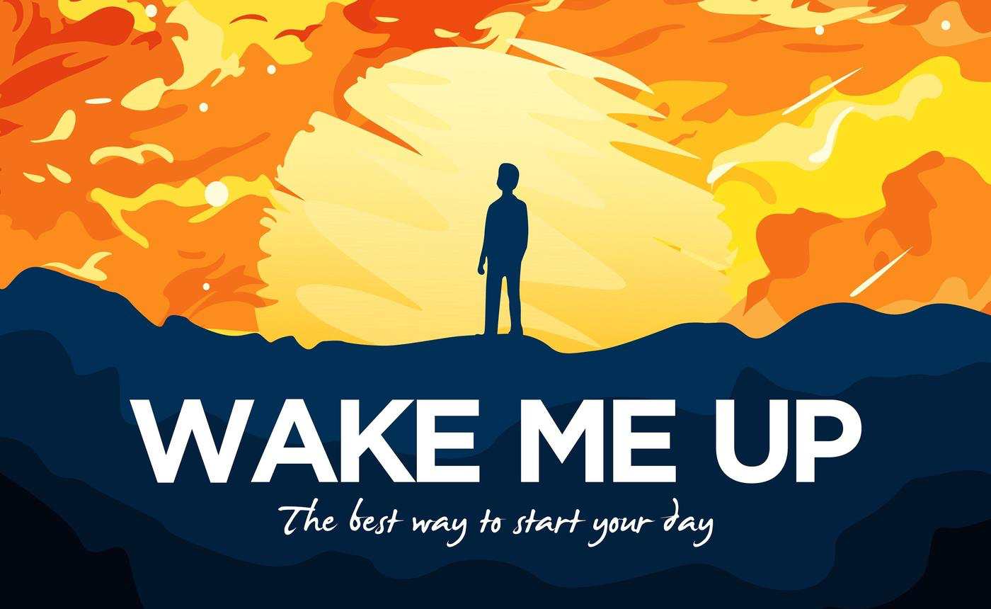 Wake Me Up Podcast Title Image